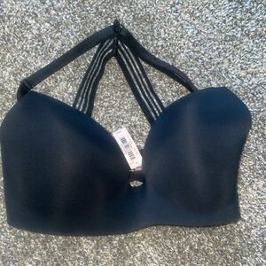 Brand New Victorias Secret cross cross Adjustable Bra - Black